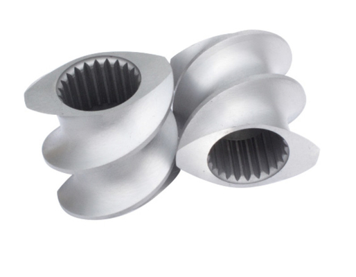 Schraube und Fass für Plastikdoppelschneckenextruder-Maschine