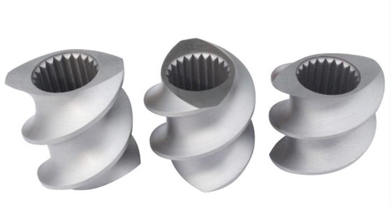Schraube und Fass für Plastikdoppelschneckenextruder-Maschine
