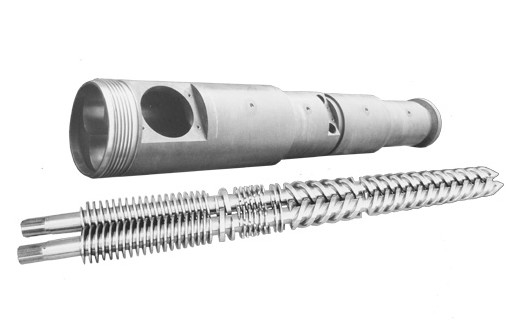 Bimetallisches/konisches Doppelschrauben-Fass Nitrided für Extruder
