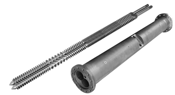 Bimetallisches Extruder-Schrauben-Fass mit Hochleistungs-Schutzträger