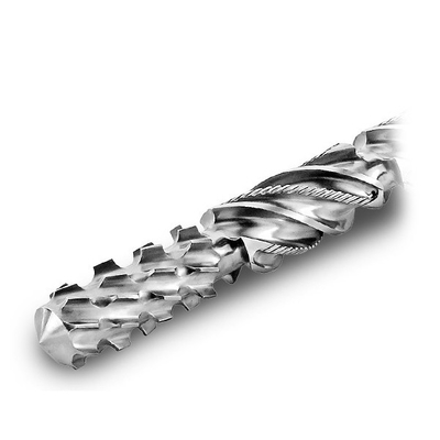 Einzelnes Schraubenzieher-Fass für die Granulations-Maschine bimetallisch