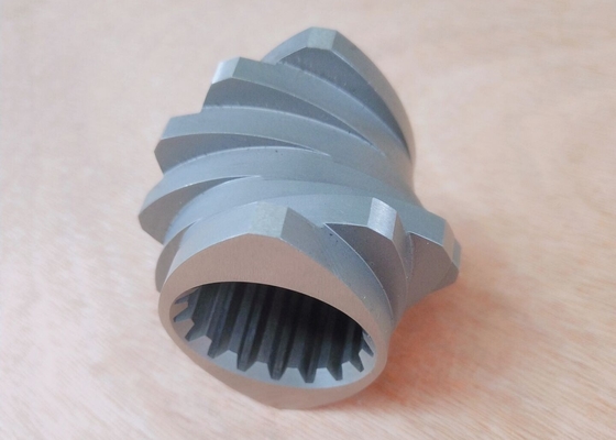 Maschinell bearbeitete Schrauben-Element CNC für Reihe Doppelschneckenextruder Leistritz Zse