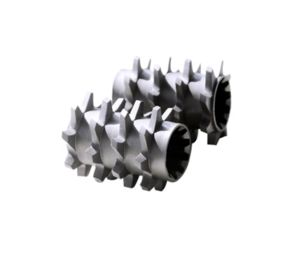 Die Toshiba-Extruder-Maschinen-Teile computerisierten tiefes verarbeitetes Schrauben-Element PVC
