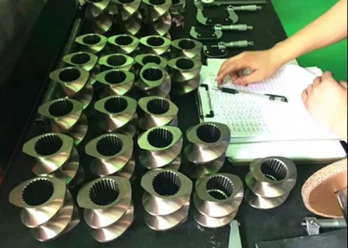 Art 75 Doppelschneckenextruder-Elemente für die Technik von Plastikextruder-Ersatzteilen