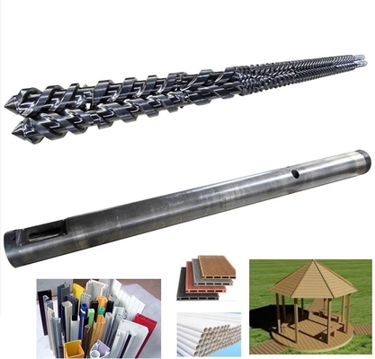 Theysohn-Extruder-Schraube und Fass für PVC-Rohr/Wpc/Profil